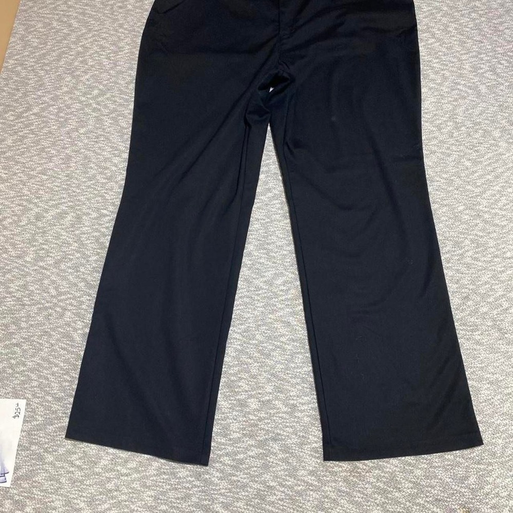 Lee plus black regular fit trousers mid rise  women 20W medium. SKU-B462